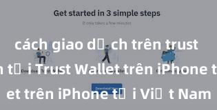 cách giao dịch trên trust wallet Cách tải Trust Wallet trên iPhone tại Việt Nam